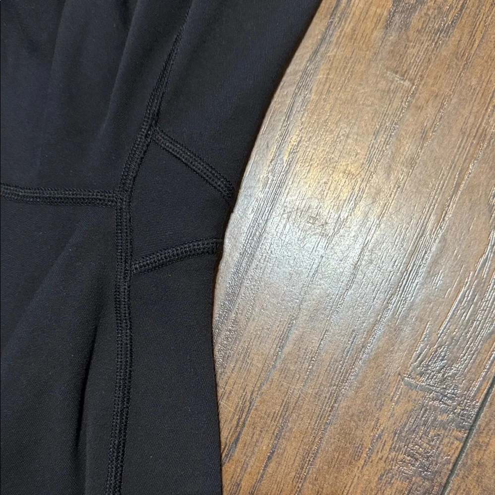 lululemon athletica Jet Black High-Waist Capris